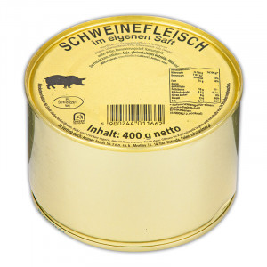 Produktbild »Schweinefleisch in der Dose«