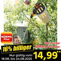 Teleskop-Obstpflücker