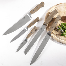 Messer mit Akazienholzgriff