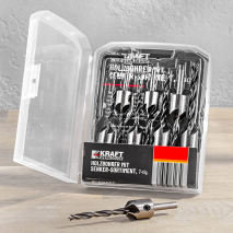 Holzbohrer mit Senker-Sortiment 7-tlg.