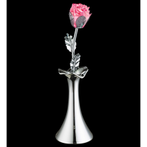 LED-Rose mit Vase