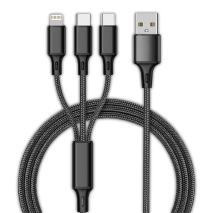 3in1 Ladekabel 2 m