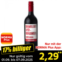Dornfelder-Spätburgunder QbA