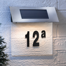 LED-Solar-Hausnummer-Leuchte