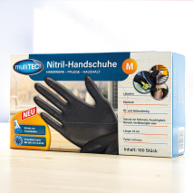 Puderfreie Nitril-Handschuhe 100er