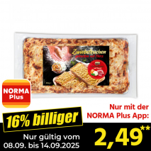 Zwiebelkuchen mit Speck