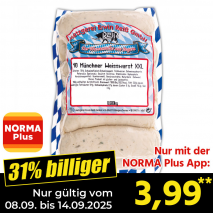 Münchner Weißwurst XXL