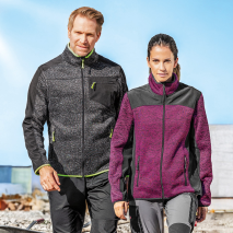 Arbeits-Strickfleece Jacke