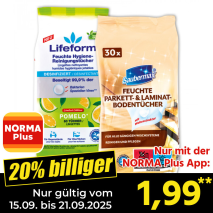 Feuchte Boden-/ Reinigungstücher