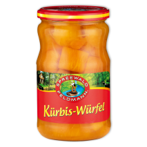 Kürbis-Würfel