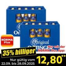 2 Kästen Pils