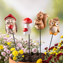 Produktbild »Terrakotta-Pflanzenstecker 'Herbst'«