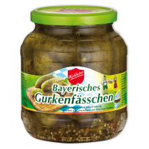 Bayerisches Gurkenfässchen