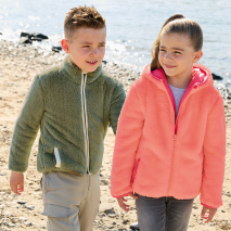 Outdoor Plüschjacke
