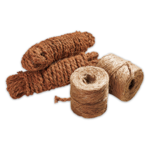 Kokos- oder Jutegarn 2er-Set