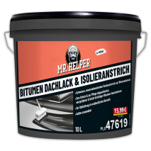 Bitumen Dachlack und Isolieranstrich 10 Liter
