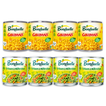 Kidney Bohnen / Erbsen & Möhrchen / Goldmais