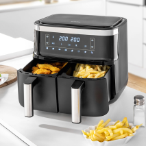 Produktbild »Doppel-Heißluftfritteuse<br/>2 x 3,45 Liter«