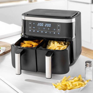Produktbild »Doppel-Heißluftfritteuse 2 x 3,45 Liter«