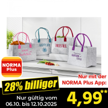 Produktbild »Tasche in Filzoptik«