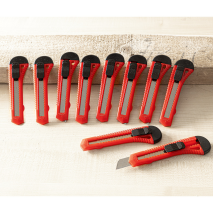 Cuttermesser 10-tlg.
