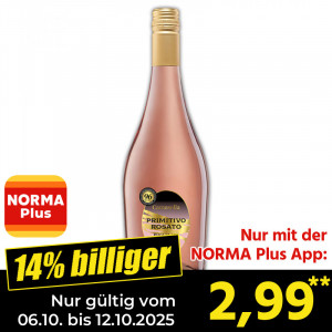 Produktbild »Primitivo Rosato Frizzante IGT«