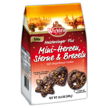 Mini-Herzen, Sterne & Brezeln