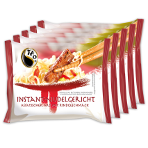 Instant Nudeln 4 + 1 gratis