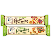 Frische Dinkelteige