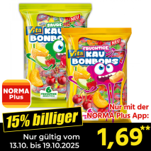 Fruchtige Kaubonbons