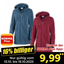 Komfort-Fleece-Jacke