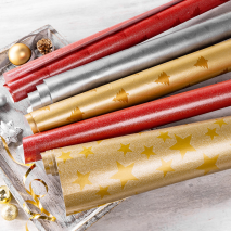 Glitzer-Effekt-Geschenkpapier