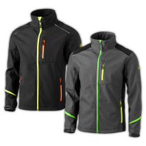 Herren-Arbeits-Softshelljacke Handwerkerstyle