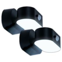 LED-Solar-Beleuchtung 2er-Set