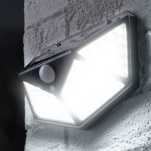 LED-Solar-Sicherheitslicht 2er-Set