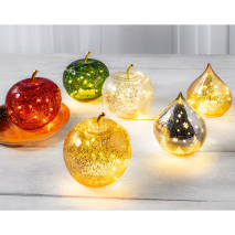 LED-Deko-Apfel/ -Tropfen