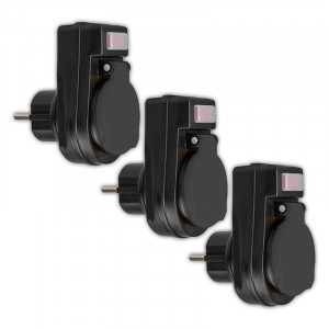 Produktbild »Outdoor Steckdosenadapter 3er«
