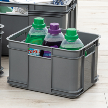 Aufbewahrungsbox aus recyceltem Kunststoff
