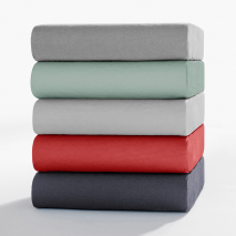 Interlock Doppeljersey-Spannbetttuch