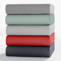 Produktbild »Interlock Doppeljersey-Spannbetttuch«