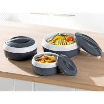 Doppelwandige Thermoschüsseln 3er-Set