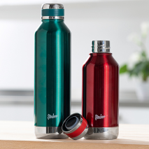 Edelstahl-Metallic-Isolierflasche