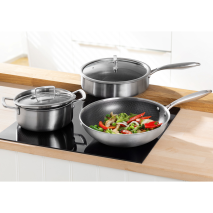 Wok-Edelstahlpfanne Tropea