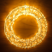 Produktbild »LED-Weihnachtskranz oder Stern«