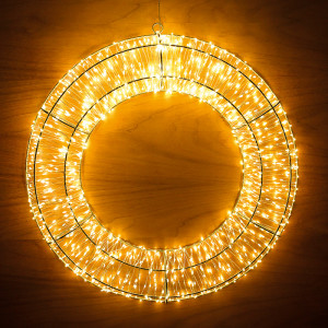 Produktbild »LED-Weihnachtskranz oder Stern«