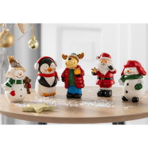 Winterliche Dekofigur