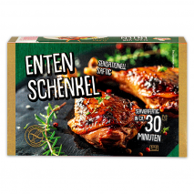 Entenschenkel sous-vide gegart