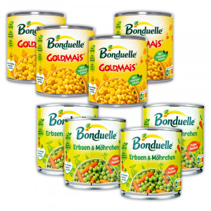 Produktbild »Erbsen & Möhrchen / Goldmais«