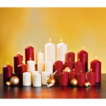 Produktbild »Advents-Stumpenkerzen«