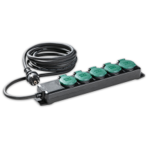 5-fach Gartensteckdosenleiste